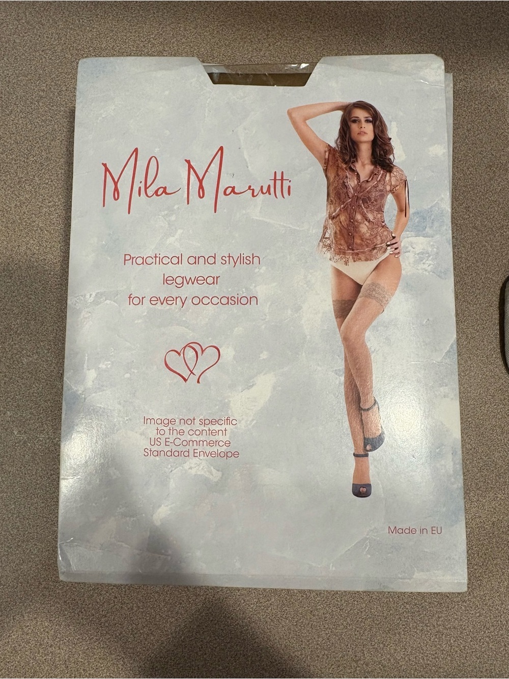 Sheer Lace Thigh High Stockings - beige